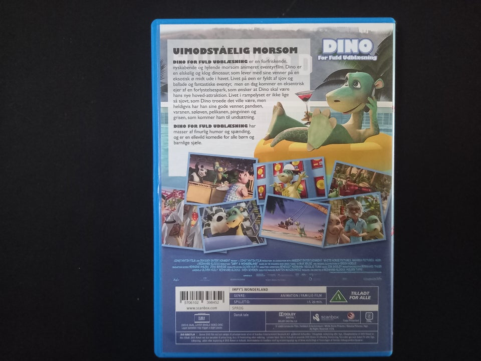 Dino for fuld udblæsning , DVD,