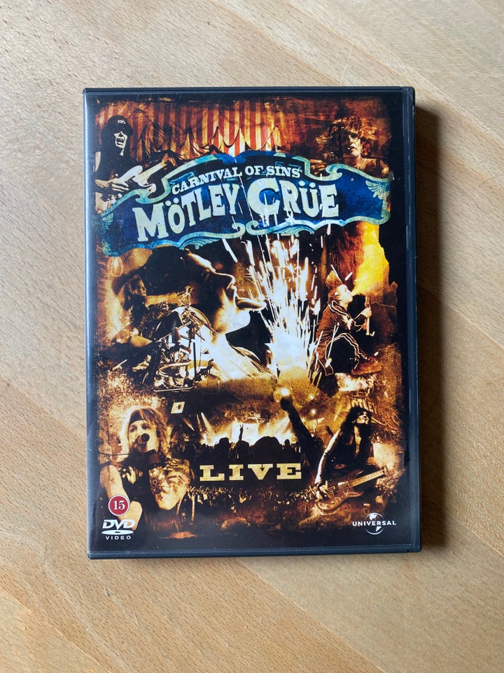 Motley Crue - Carnival of Sins, DVD,