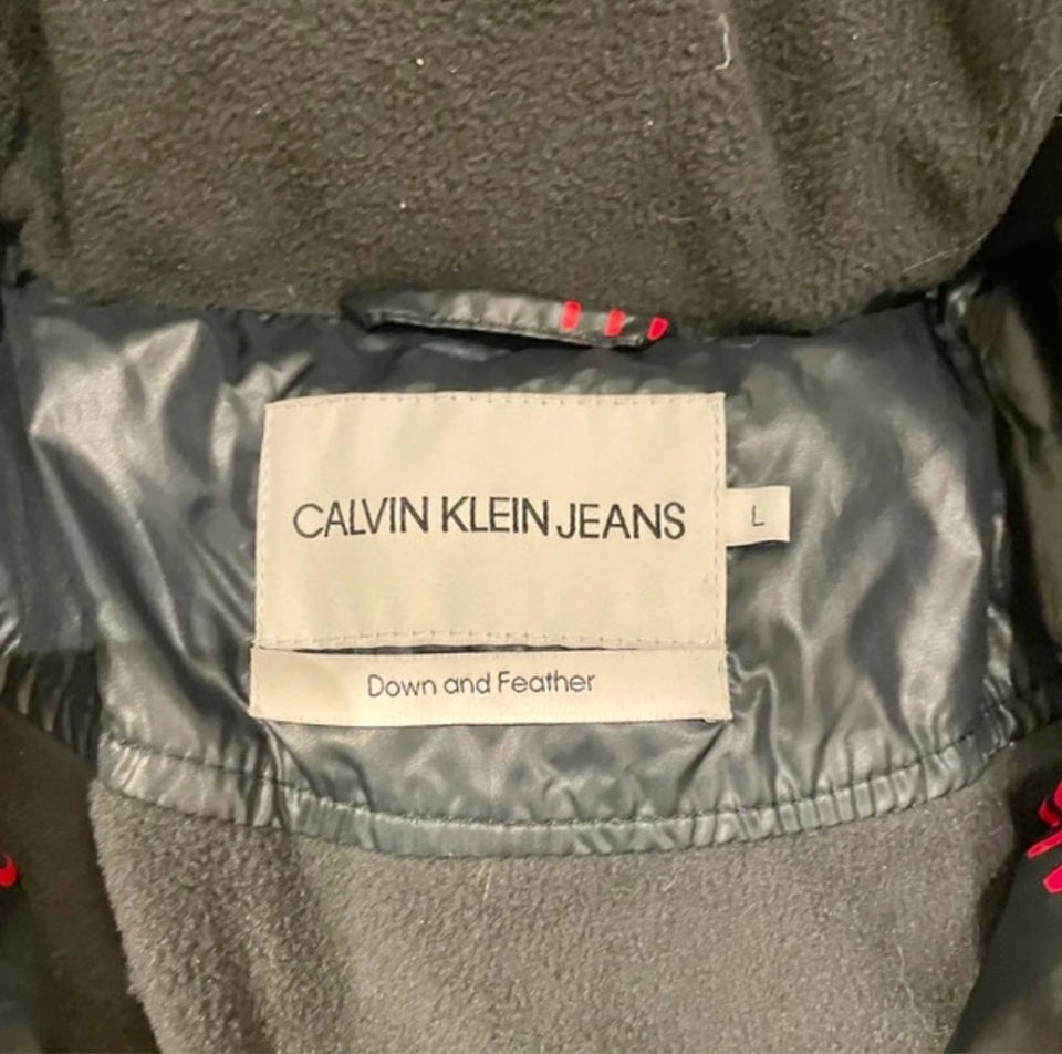 Dynejakke, str. L, Calvin Klein