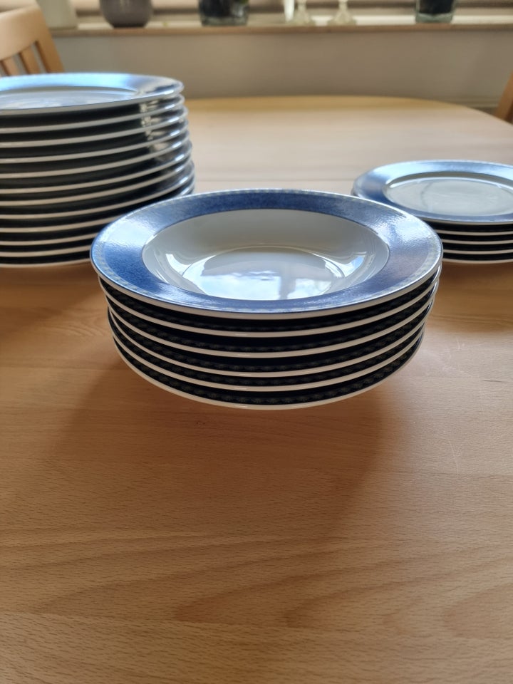 Porcelæn Dyb tallerken