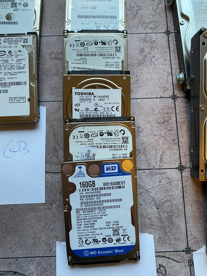 WD, Seagate, Toshiba