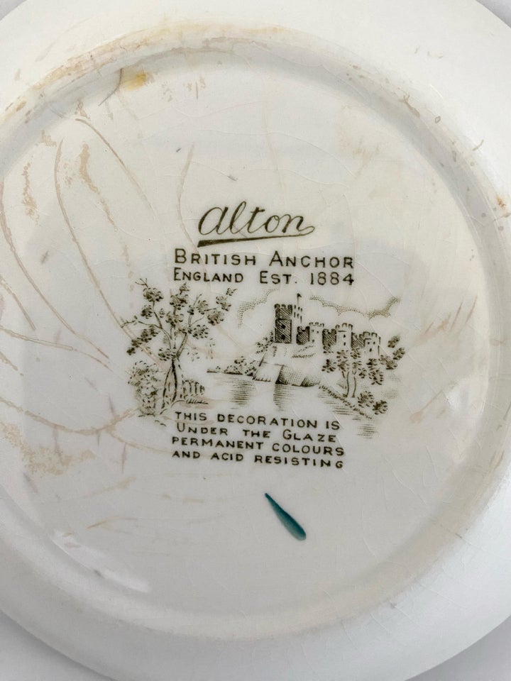 Porcelæn Alton British Anchor