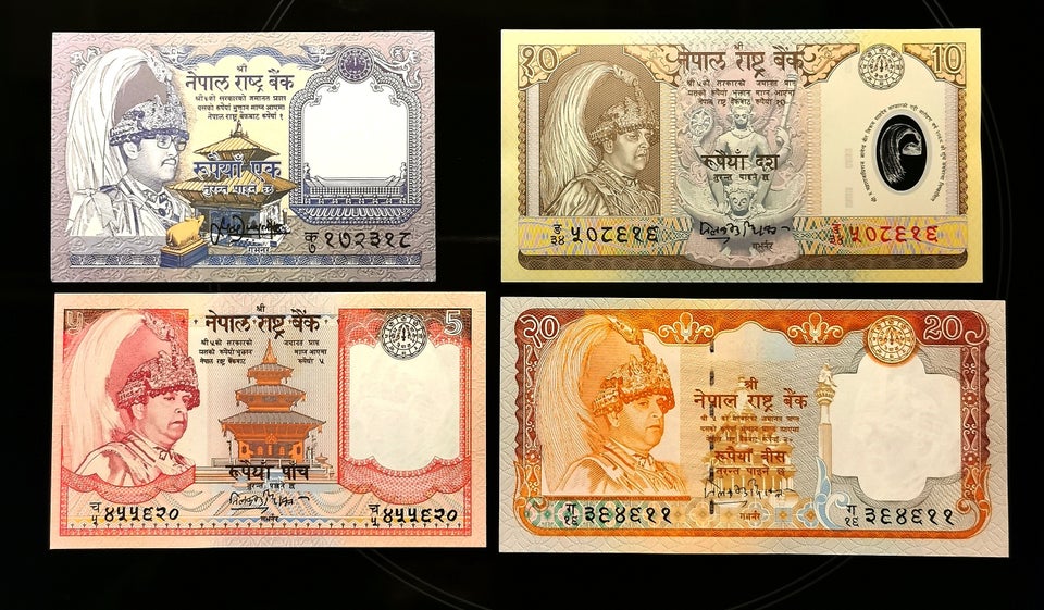 Asien, sedler, 36 Rupees