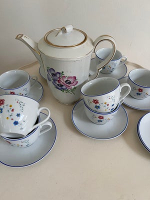 Porcelæn Kaffestel  Romantisk