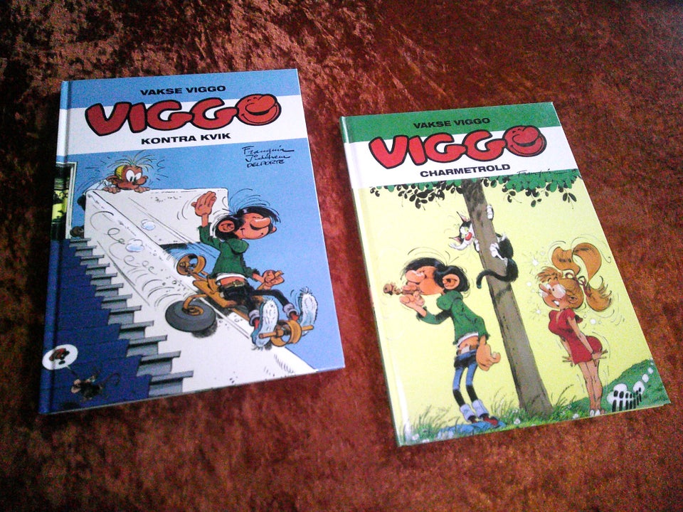 Vakse Viggo, Franquin, Tegneserie