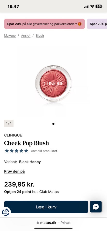 Andet, Blush, Clinique