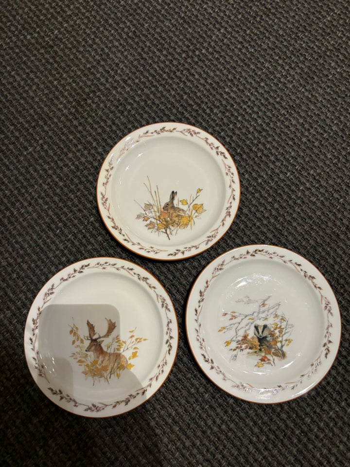 Porcelæn, Kagetallerken , Mads