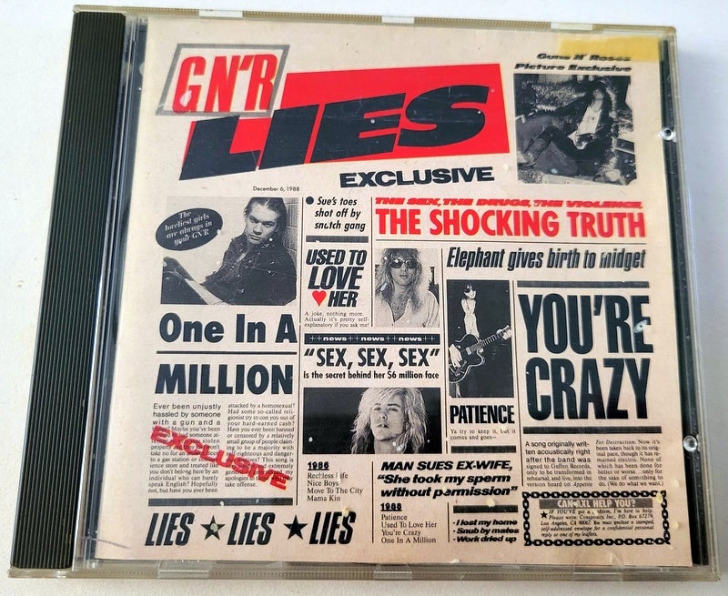 Guns N' Roses: G n'r lies, rock