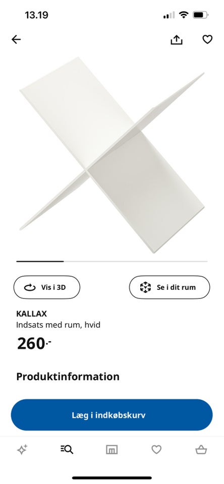 Rumdeler IKEA Kallax