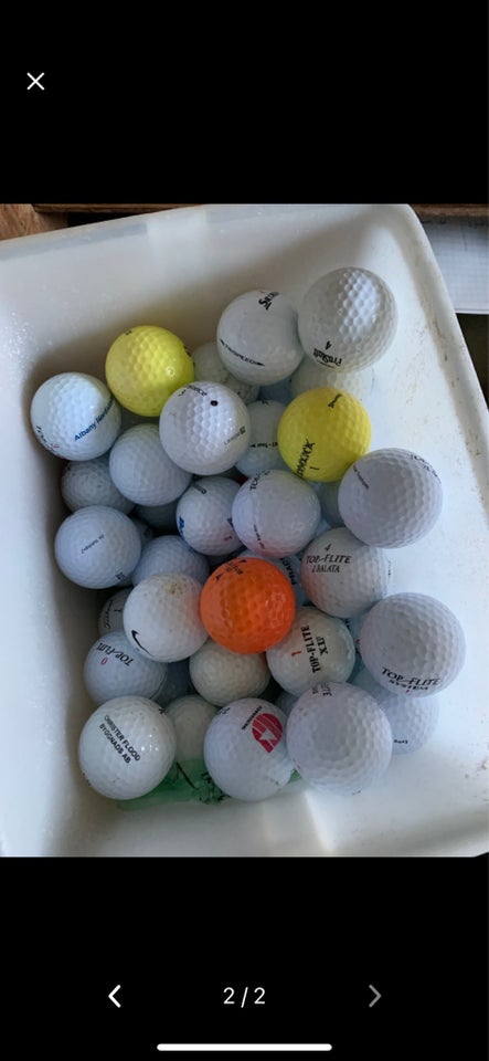 Golfbolde Diverse mærker