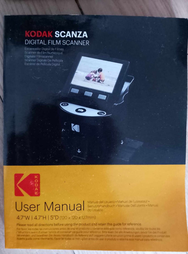 Digital film scanner, Kodak,