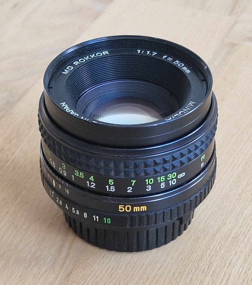 Minolta Rokkor MD objektiver