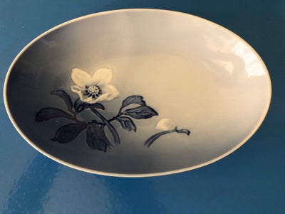 Porcelæn Flot oval skål i