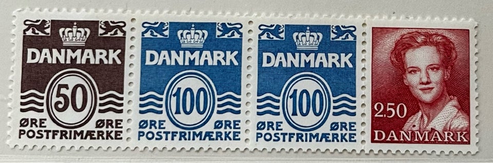 Danmark, postfrisk, Hs. 6.