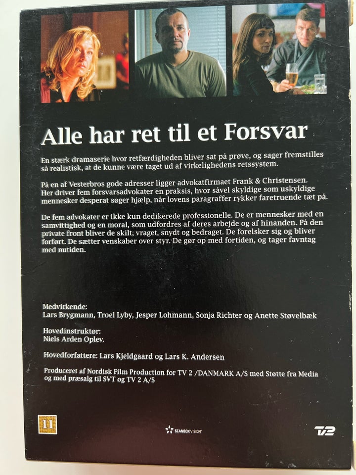 Forsvar boksen  DVD TV-serier