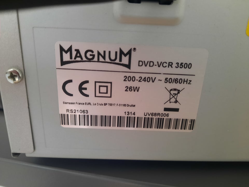 Dvd/video-afspiller Magnum