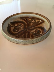 Keramik Stort fad fra Søholm 