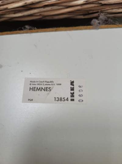 Sengebord HEMNES Ikea