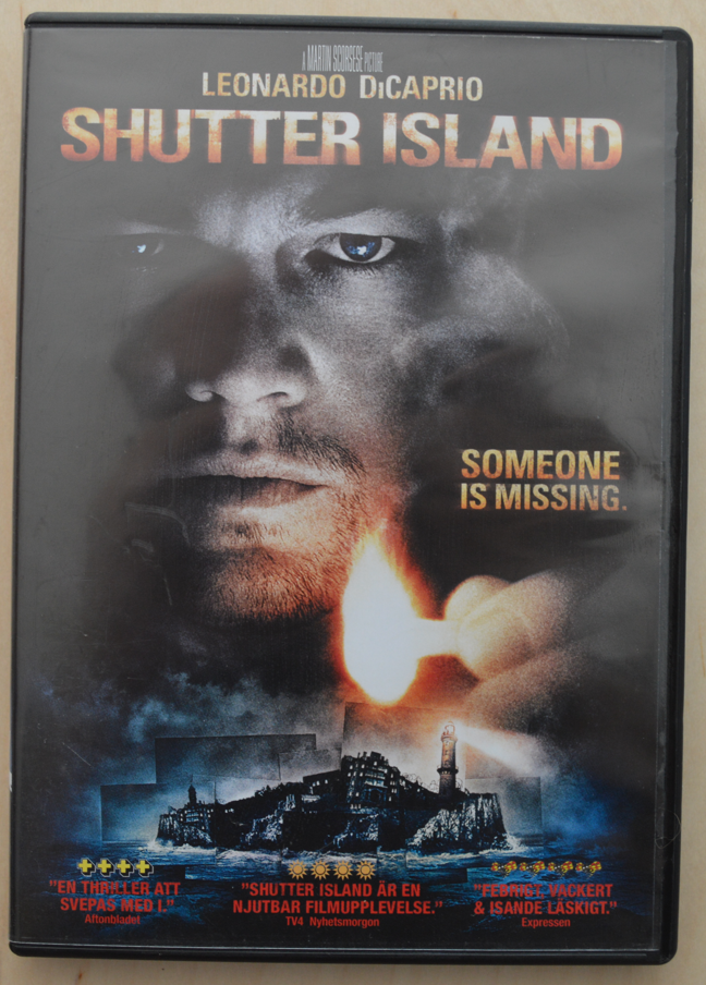 Shutter Island, DVD, thriller