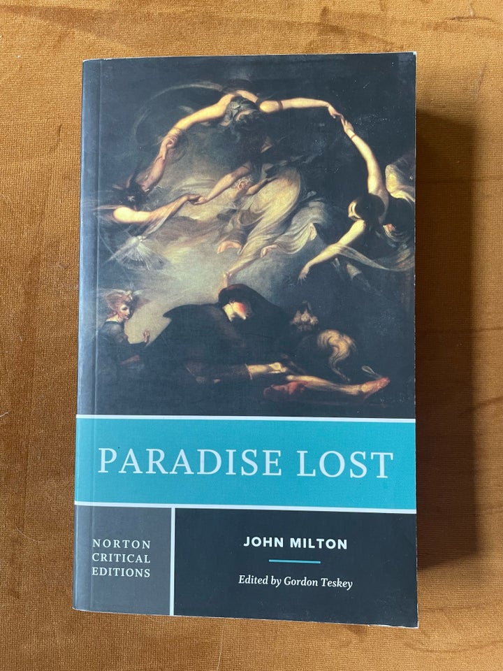 Paradise Lost, John Milton, emne: