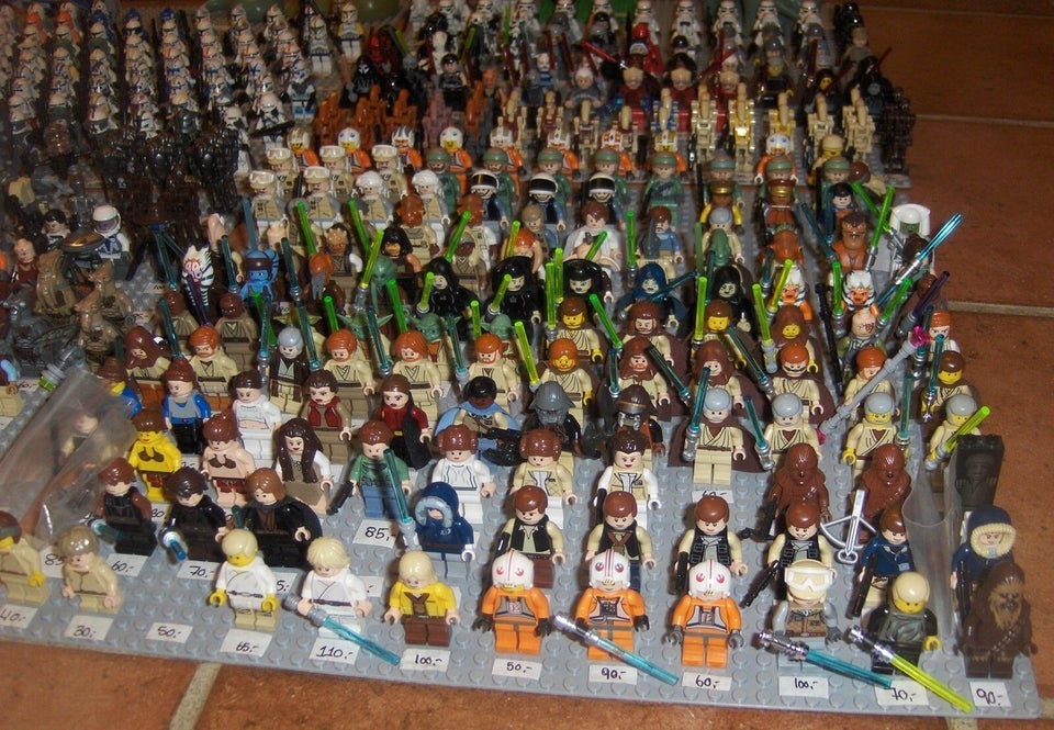 Lego Star Wars Mange figurer