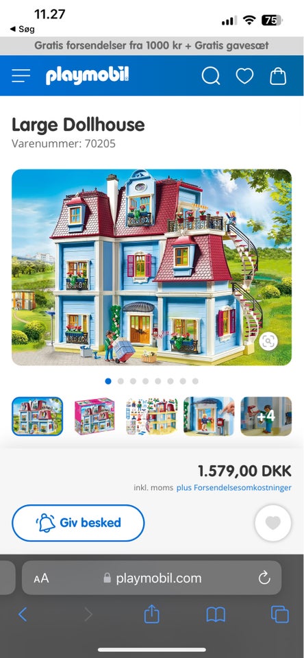 Dukkehus Playmobil