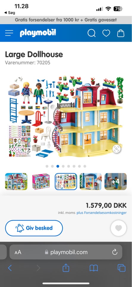 Dukkehus Playmobil