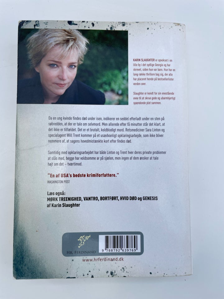 Brudt, Karin Slaughter, genre: