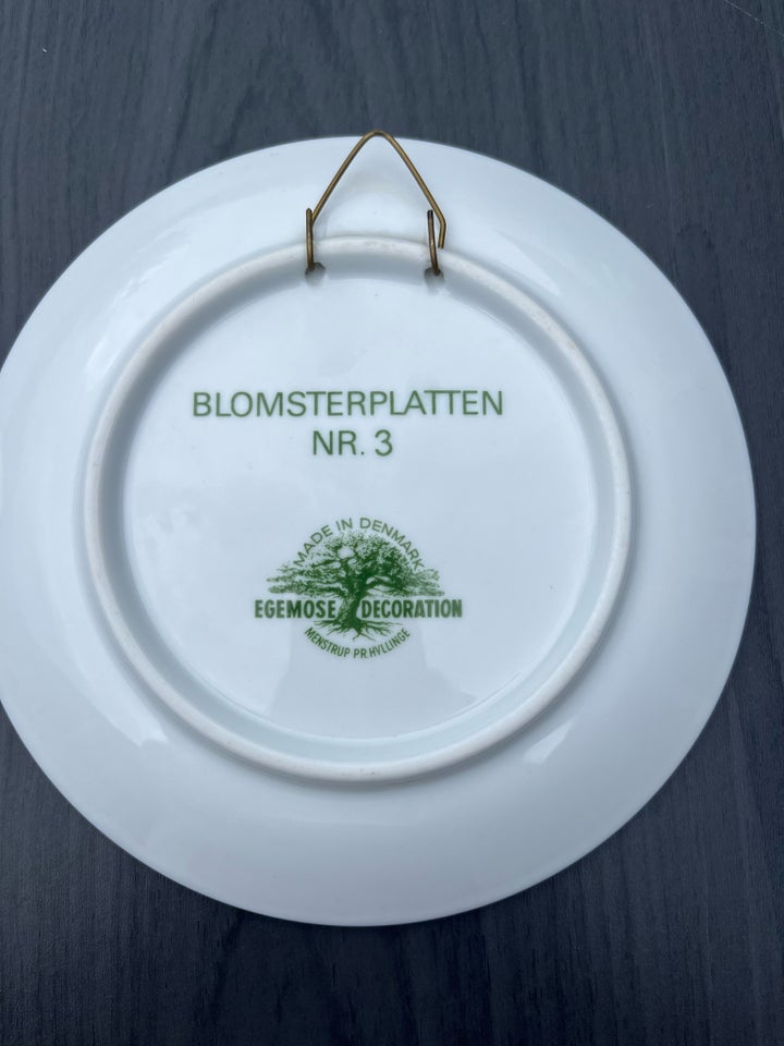 Platter, Blomsterplatten nr 3