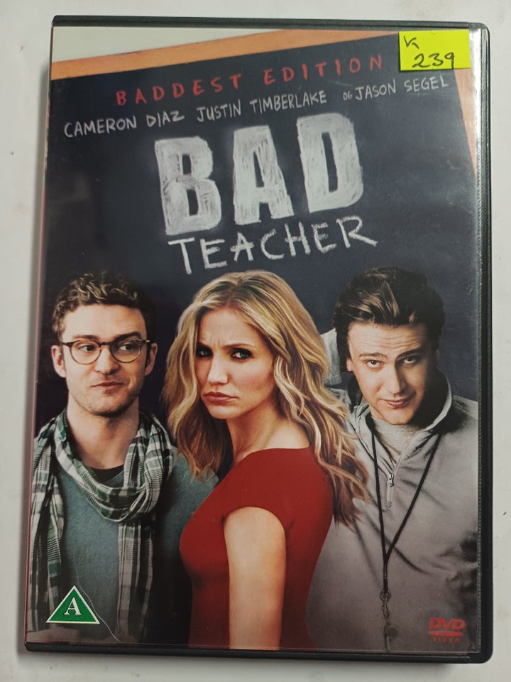 Bad Teacher, DVD, komedie