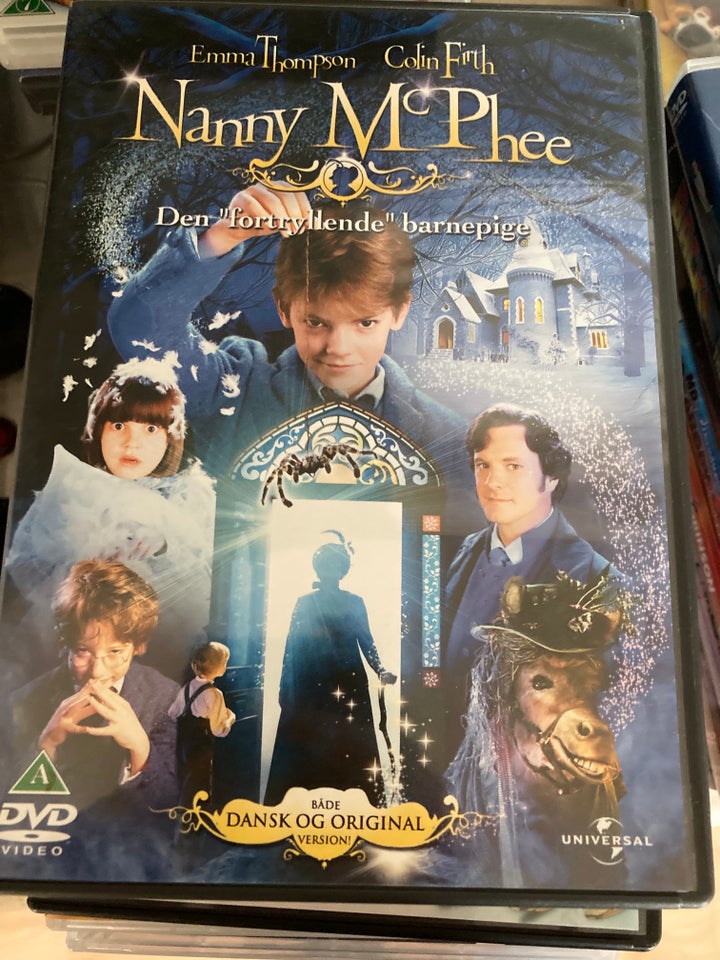 Nanny Mcphee, DVD, familiefilm