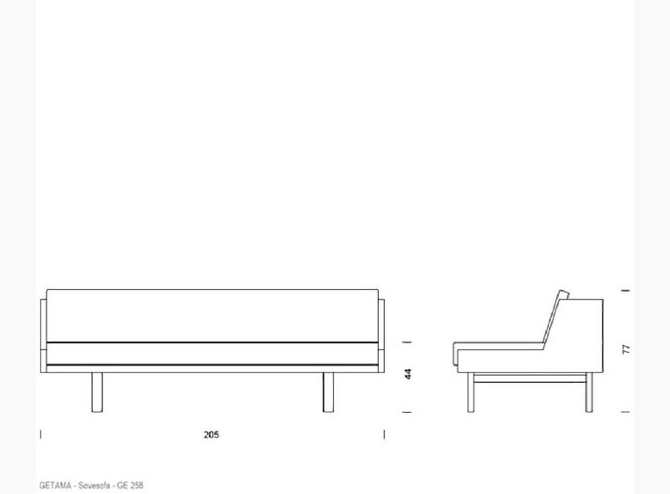 Wegner, GE258, Sovesofa