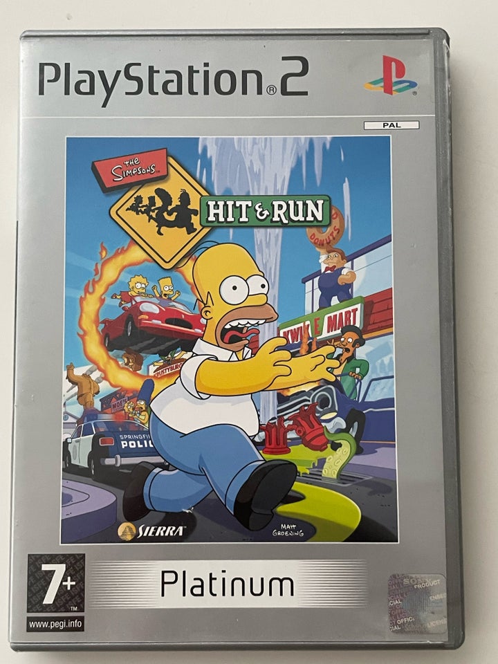 Simpsons Hit and Run, PS2,