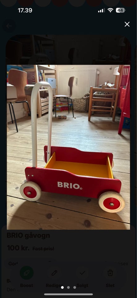 Gåvogn, BRIO GÅVOGN, BRIO