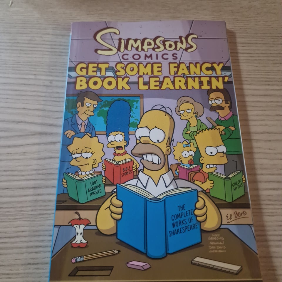 Simpsons Comics get some fancy book