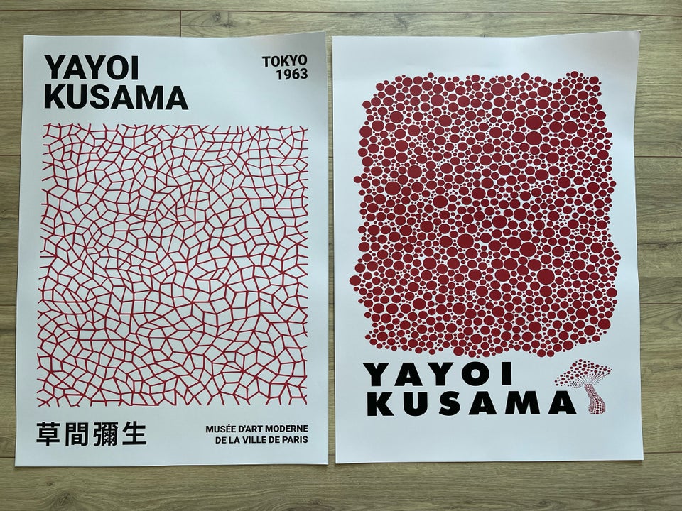 Plakat, YAYOI KUSAMA/MATISSE, b: