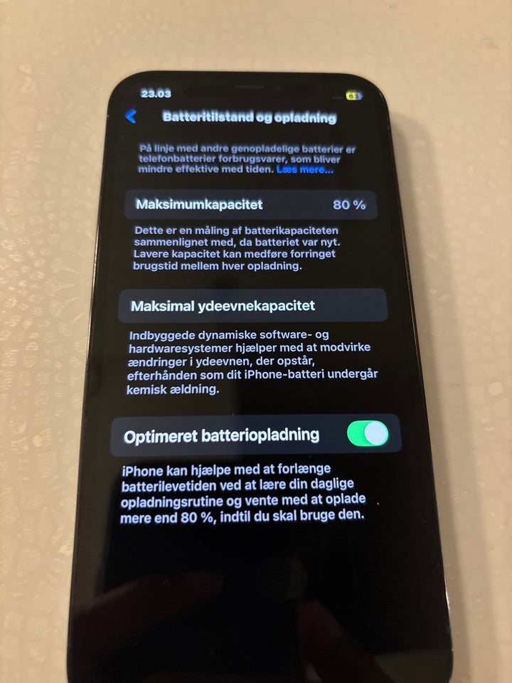 iPhone 12 Pro, 128 GB, blå