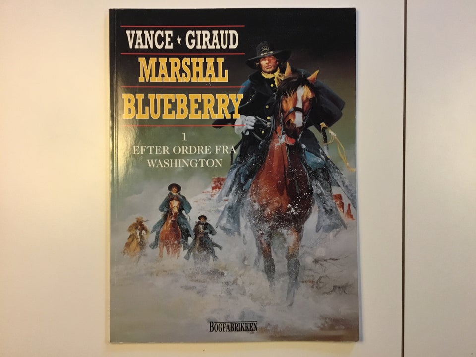 Marshal Blueberry 1-3, Tegneserie