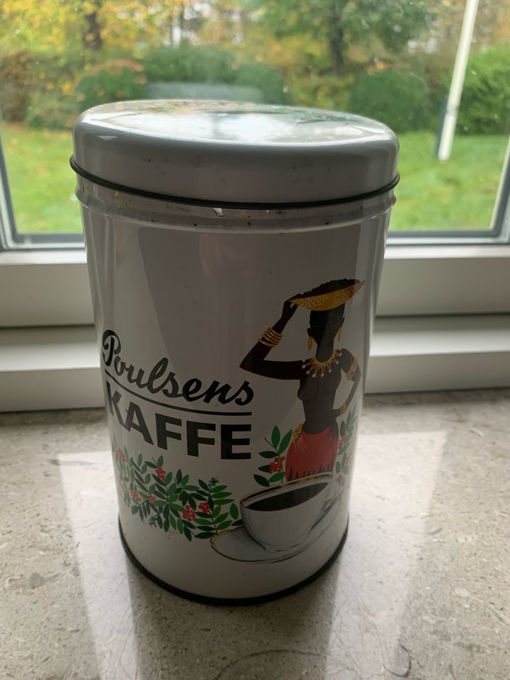 Poulsens kaffe dåse / kaffedåse