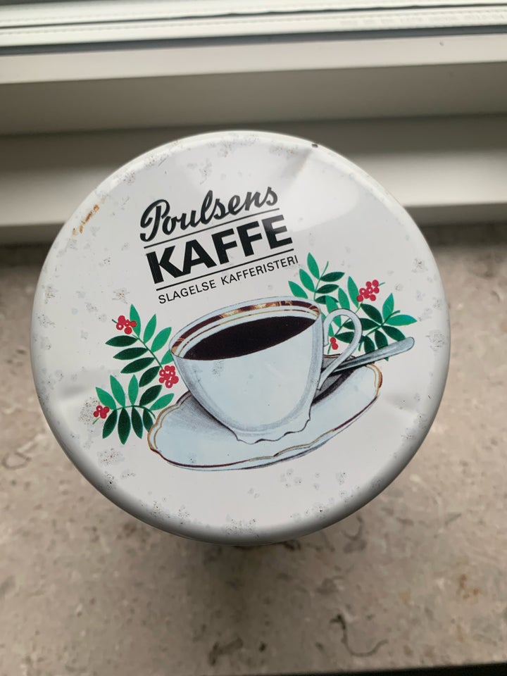 Poulsens kaffe dåse / kaffedåse