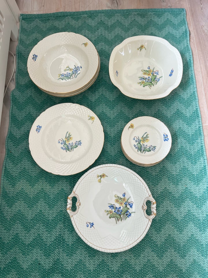 Porcelæn Skønne vintage dele i