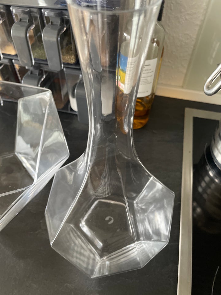 Glas Penta skål 19cm og vand