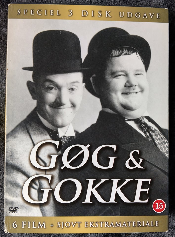 Gøg og Gokke, DVD, komedie