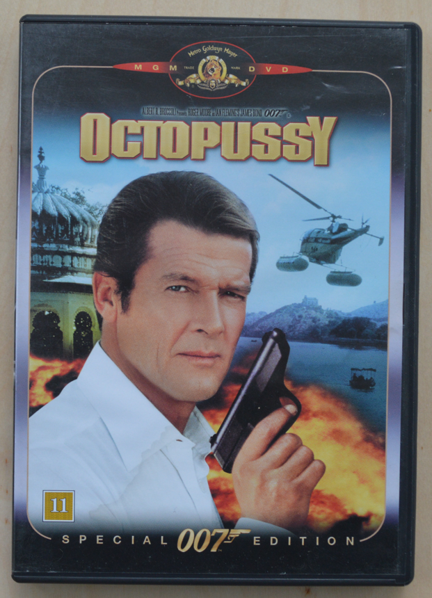 James Bond Octopussy, DVD, action