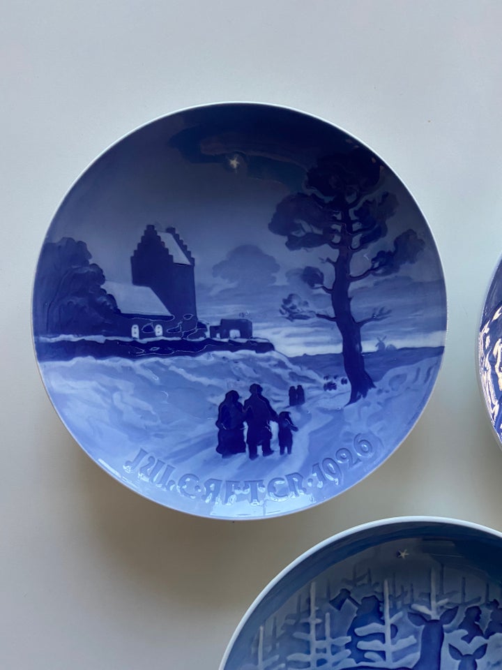 Juleplatter 1926, 1934, 1956