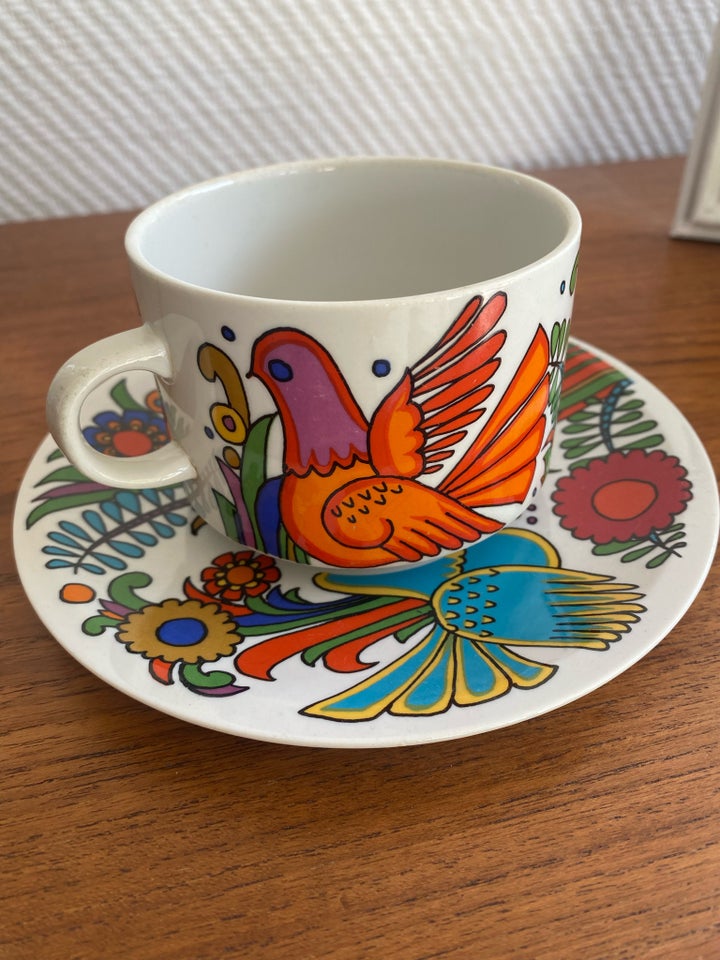 Porcelæn Kaffekop og underkop