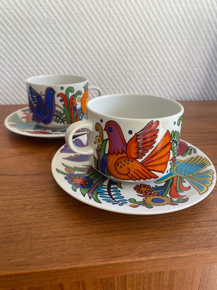 Porcelæn Kaffekop og underkop