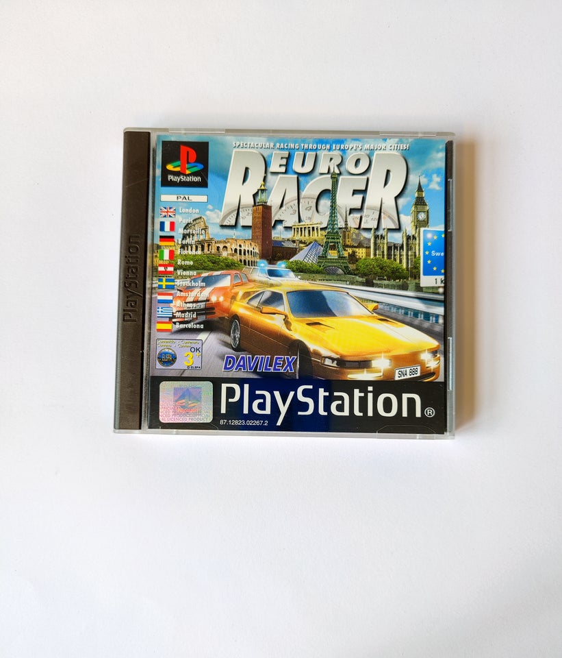 Europe Racer ps1, PS, racing