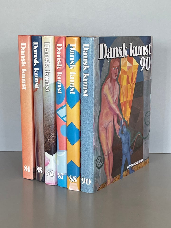 Dansk Kunst - 6 bind, emne: kunst og