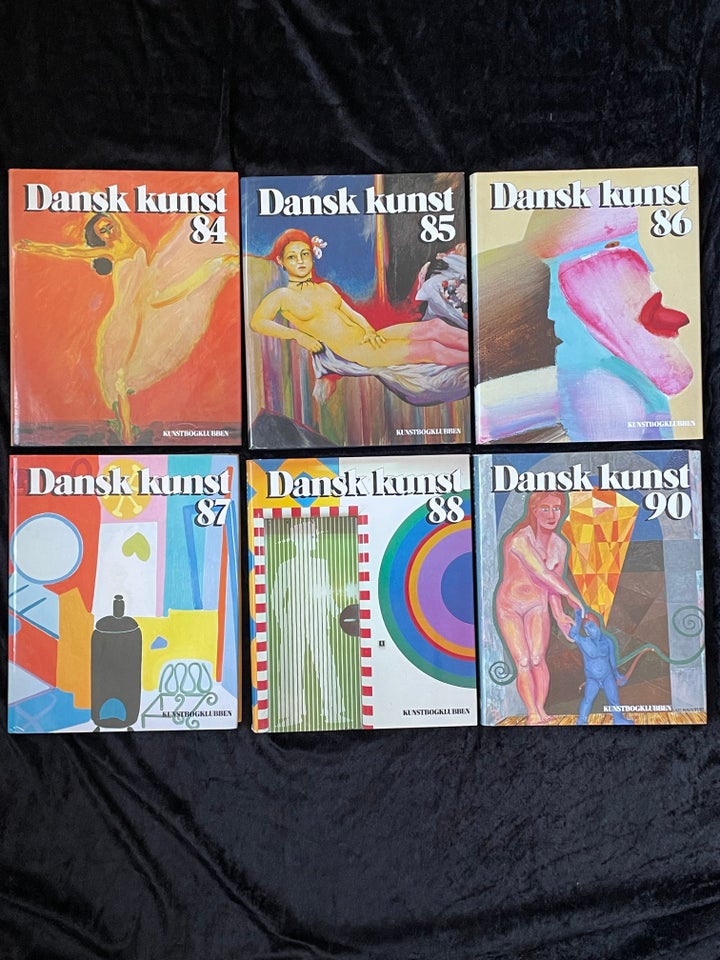 Dansk Kunst - 6 bind, emne: kunst og